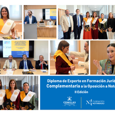 ICADE y Fundación Notariado inician la III Edición del programa académico para exopositores a notario